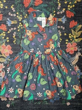 NWOT: Disney Princess Ariel Sleeveless Dress, Size 4T